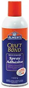 Elmers Craft Bond Multi-Purpose Spray Adhesive-11 - Elmers Craft Bond Multi-Purpose Spray Adhesive-11 Ounceselmers-Craft Bond Multi-Purpose Spray Adhesive In An 11 Ounce Spray Can. Temporary Or Perma