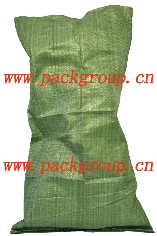 low price sell recycled green color polypropylene bags for co<em></em>nstruction waste