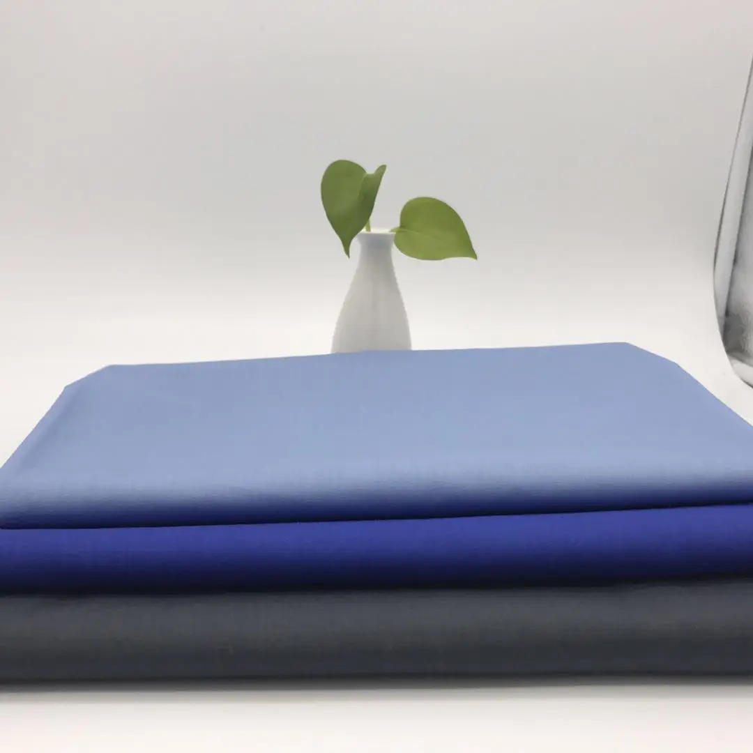 
Tc dyed solid color pocketing fabric TC 45*45 110*76 pocket fabric 