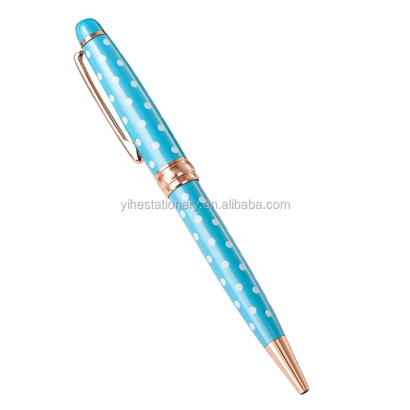 Luxe Polka Dot Ballpoint Pen – Nikki's Paper