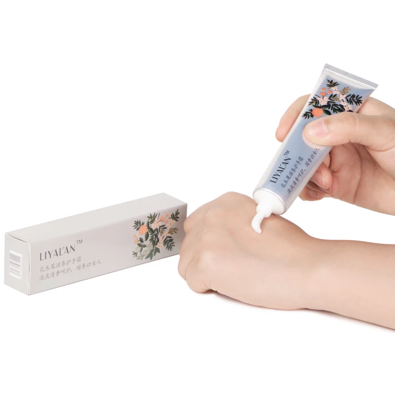 
OEM Private label vegan repair cream natural organic moisturizing whitening hand cream 