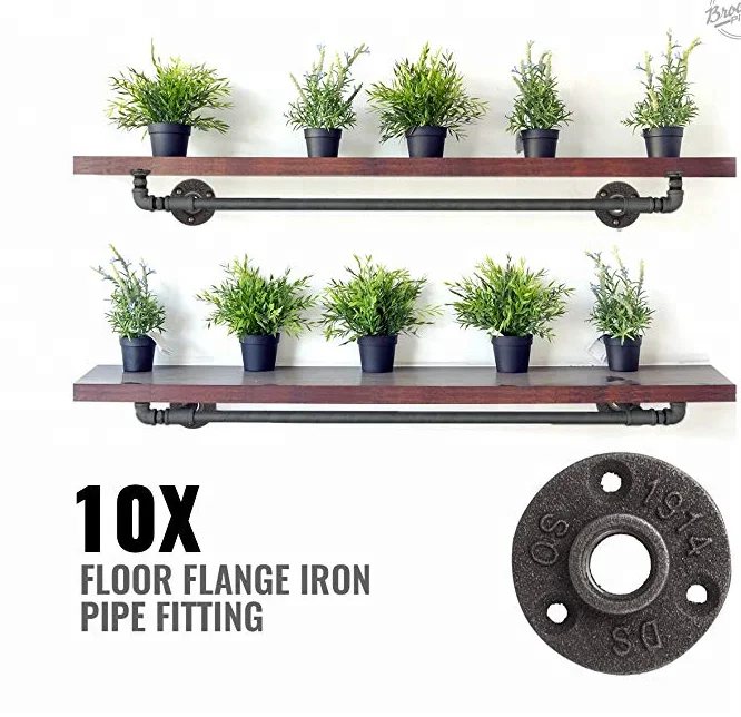 
1/2,3/4Malleable Iron Black retro flanges 