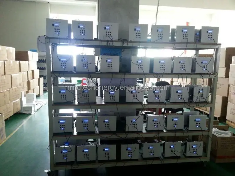 Battery inside DC 12V solar energy system 40W use for home