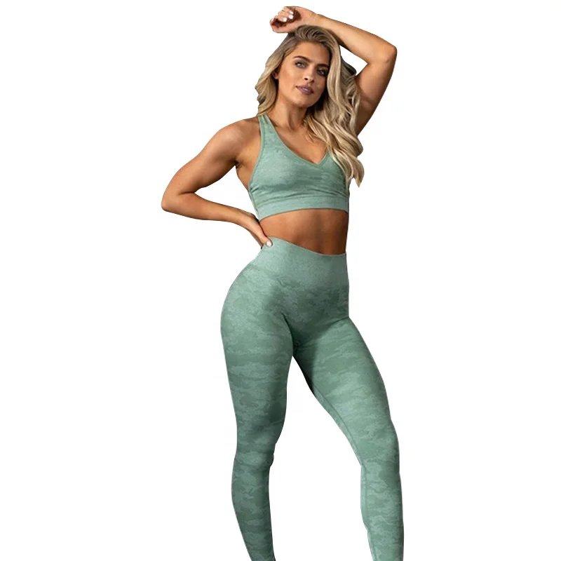 Ptsports wholesale dry fit gym wear women active wear set back cross bodybuilding wear