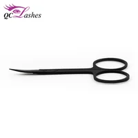 

Classic black stainless steel beauty salon eyelash cutting scissors