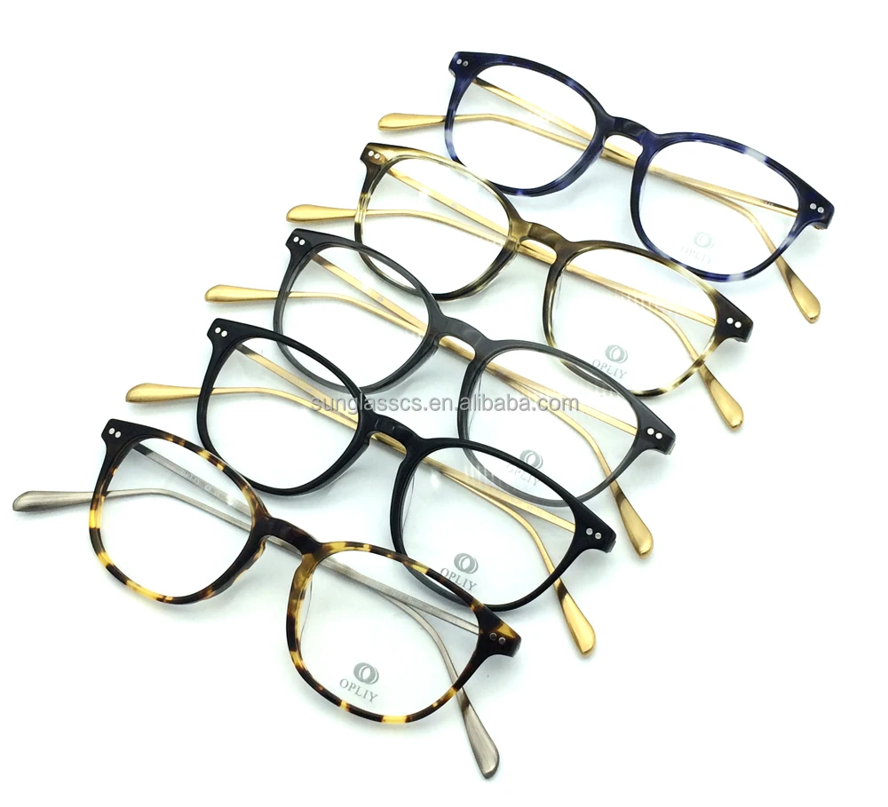 

Factory wholesale eyeglass frames acetate eye glass frames in shenzhen, 5 colors for choosing