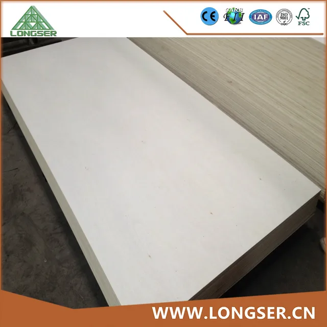 bleached white poplar