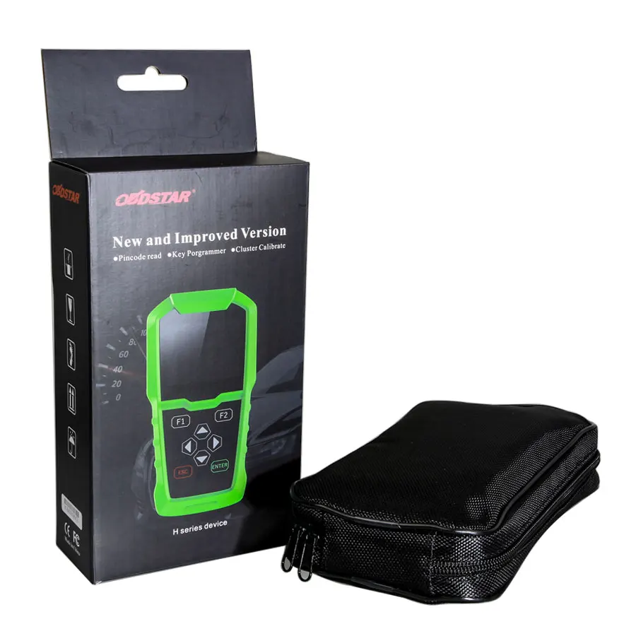 

OBDSTAR H-100 For Auto Key Programmer No Need Pin Code Support Latest Models F100 Odometer Correction Device, Green