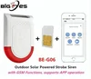 voice calling and text message GSM alarm system with mobile application for outdoor