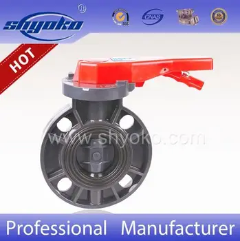 4 pvc butterfly valve