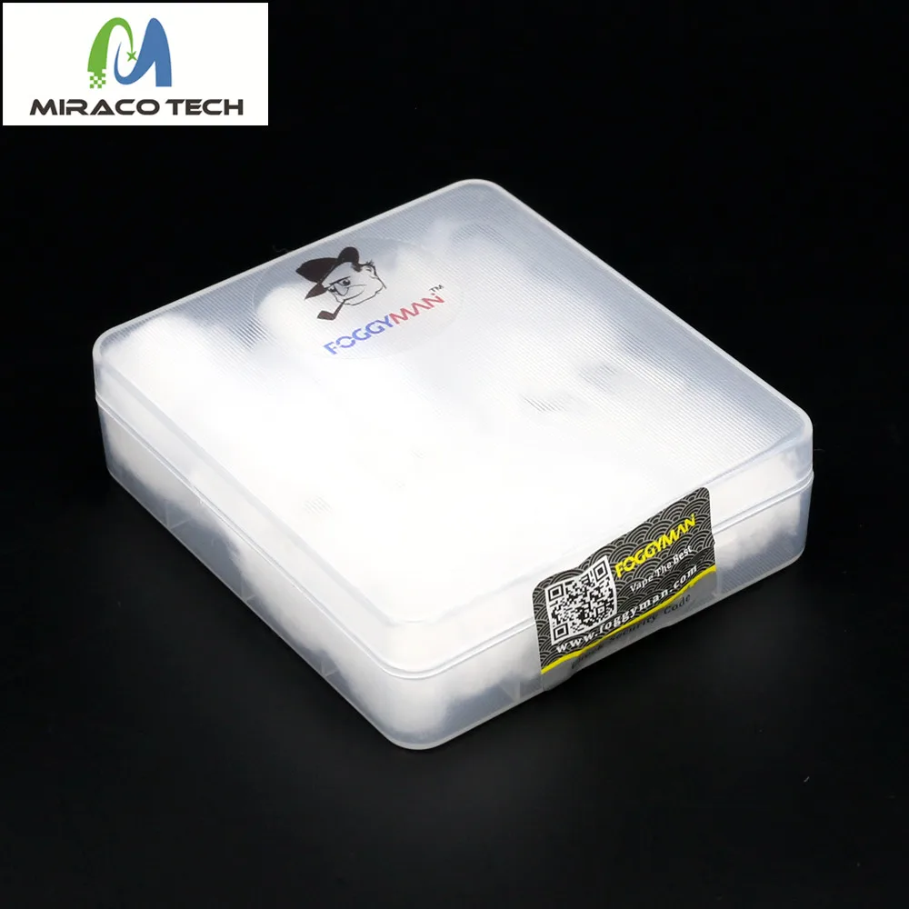 
Foggyman 100% organic cotton vape for electronic cigarette 