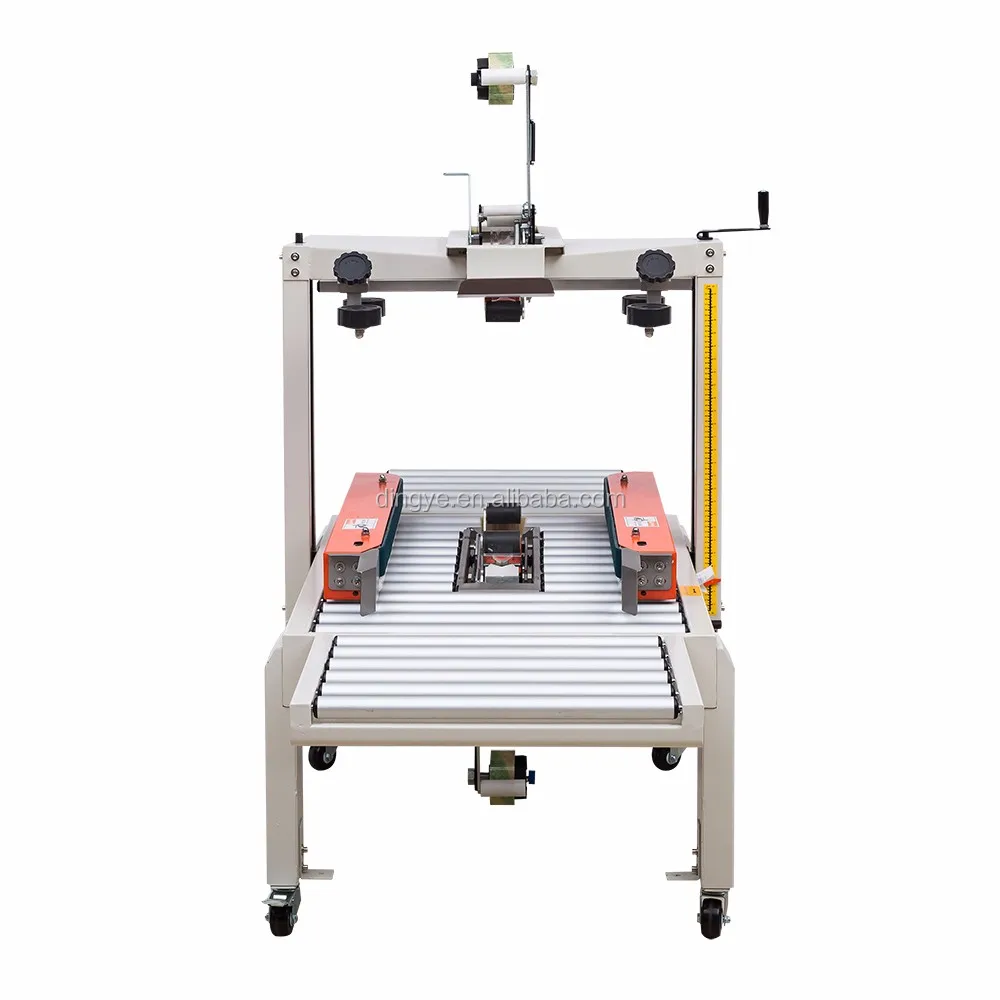 Fxc5050x Small Carton Sealing Machine With Side Belt Conveyor Box