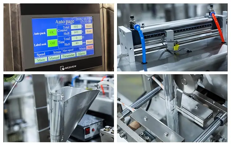 Automatic Plastic Pouch Mustard Cooking Oil Packing Machine