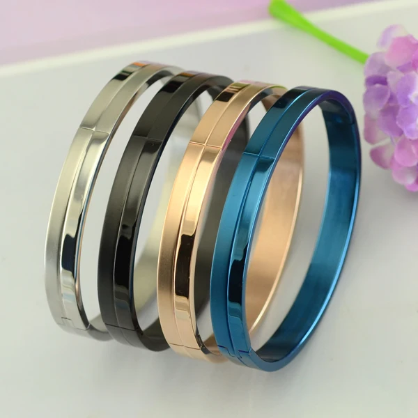 

Fashion Jewelry Wholesale NEW Stainless Steel Bracelet for Women or Men Accessory with different colour, Picture