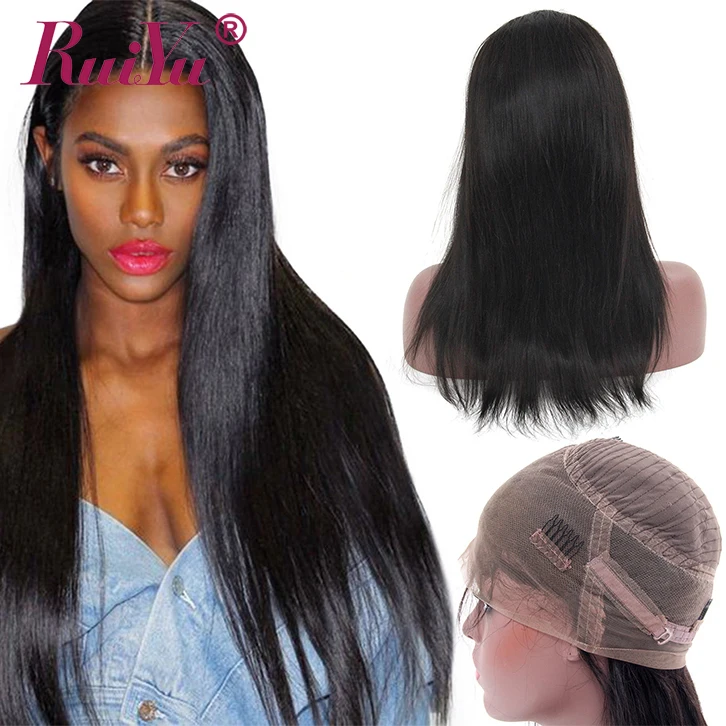 

new arrive half machine made 360 lace frontal wig with cheap price, Natural color.