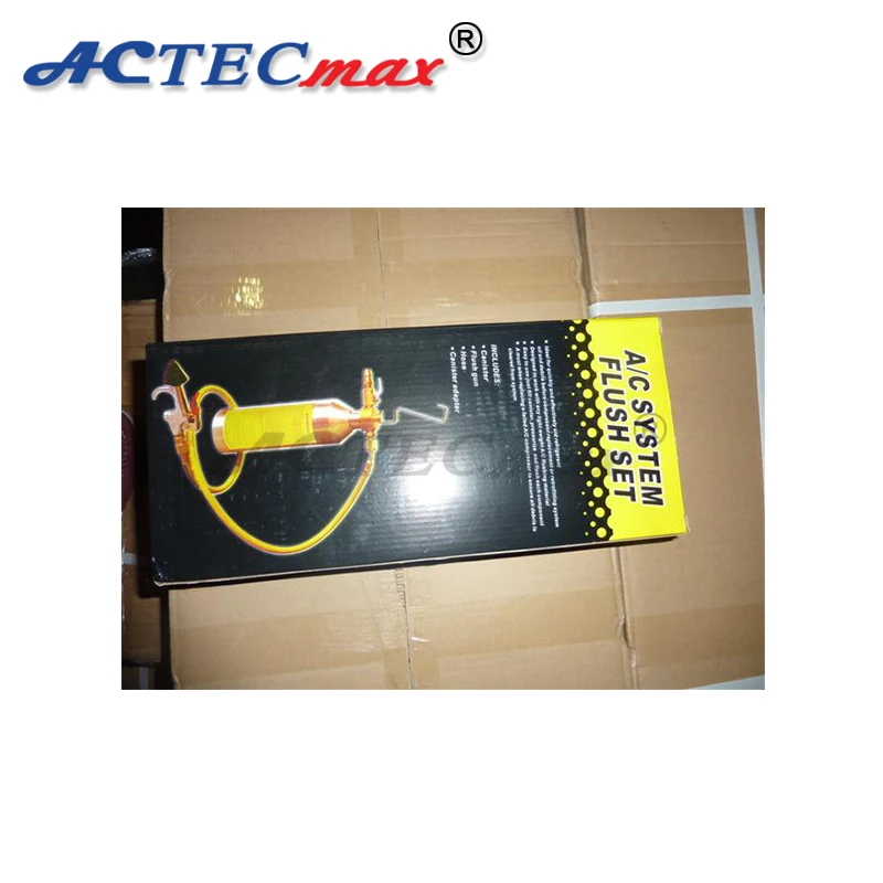 Auto Car Air Conditioner System Flushing Kit Pipe Cleaner Hvac Service