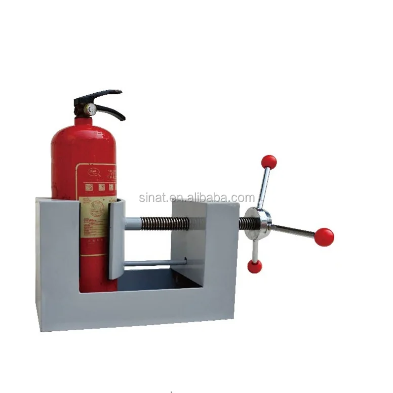 Fire Extinguisher Vise Pneumatic Disassembly Table Teardown Bench