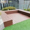 2019 plus wood composite plastic deckingsolid wpc deck