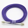 OM4 fiber optic patch cord purple duplex LC-LC fiber cable telecommunication networks used