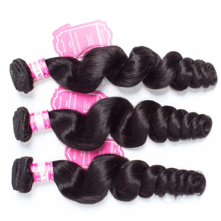 

Indian temple Indian temple hair bindle with closure , 100 virgin remy human hair weave loose wave doule weft, N/a