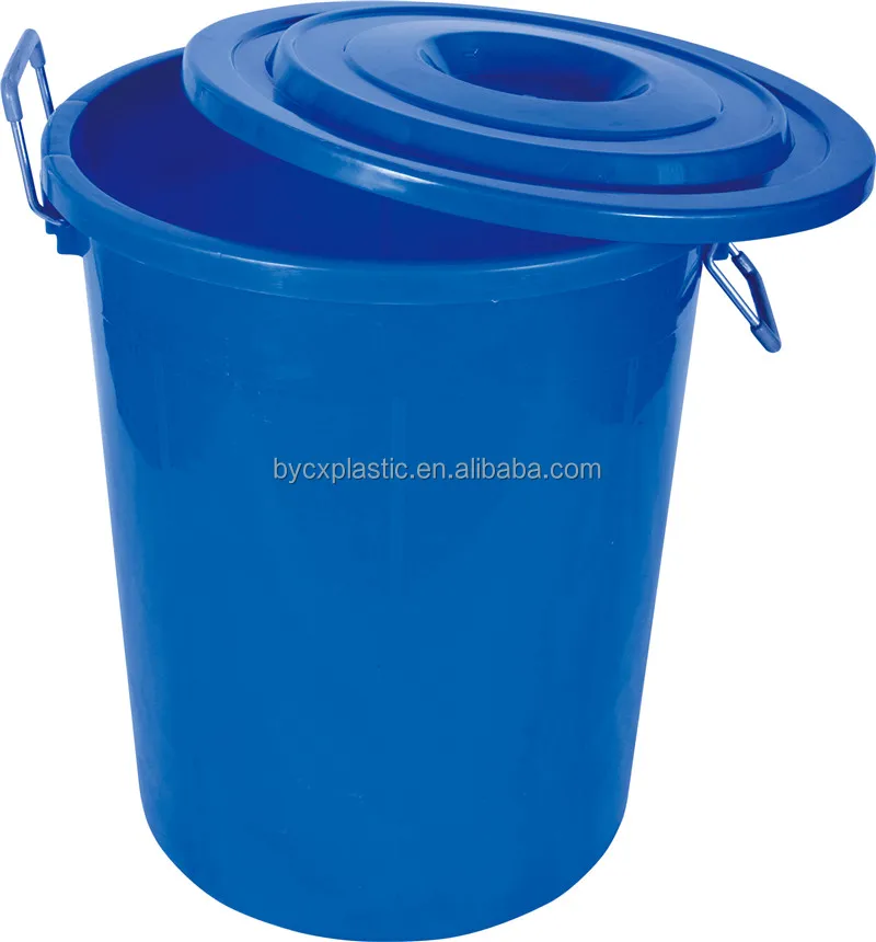 plastic bucket with lid and handle