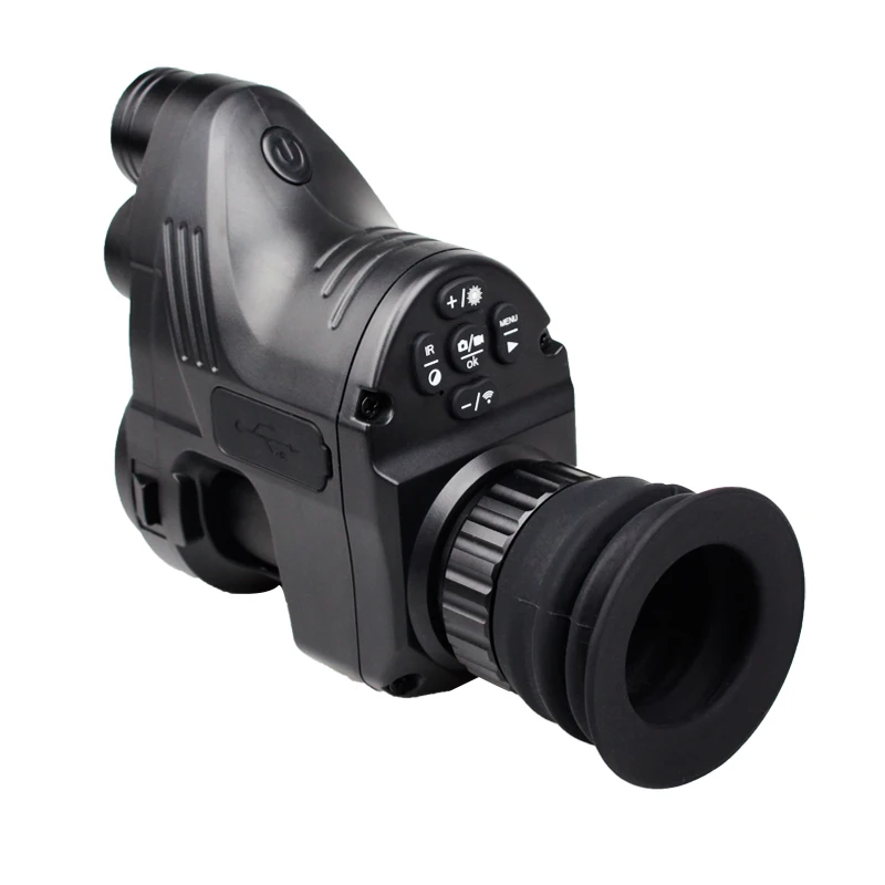Wholesale PARD NV007 Digital Infrared Night Vision Riflescope Scope IR Illuminate 200m Clear Red Laser For Day Night Hunting