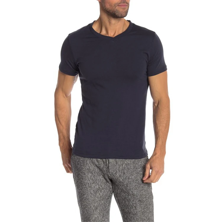 wholesale men custom plain blank black fitness t shirt