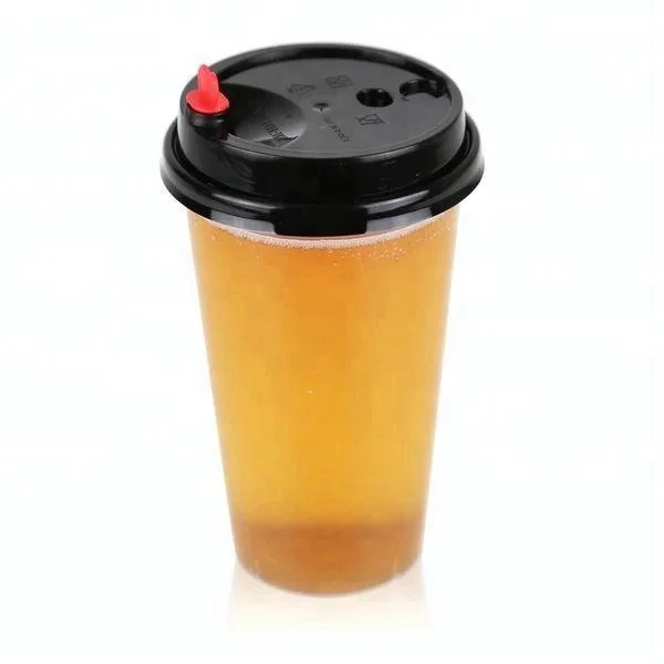 High Transparent Plastic Bubble Tea Glass Cups Buy Bubble Tea Glass