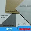 Brushed silver aluminum sublimation plate /heat transfer metal sheet