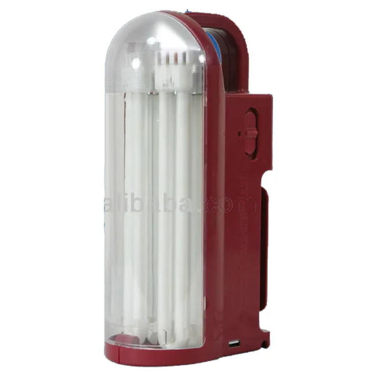 Portable rechargeable fluorescent light