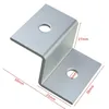 OEM ODM custom perforated Z L shaped mounting wall metal bracket