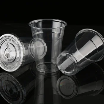 clear cups with lids