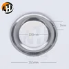 Shoe Accessories Silvery Flat wholesale Small Metal Grommets Eyelet