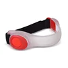 Night running flashing len arm band with colorful led reflective band wrist band