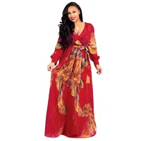 

Factory direct Wholesale Bohemia Dress Designs Nigerian African Women Casual Dresses Fashion Maxi Style Clothing A485