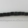 Wholesale gemstone black obsidian cube beads