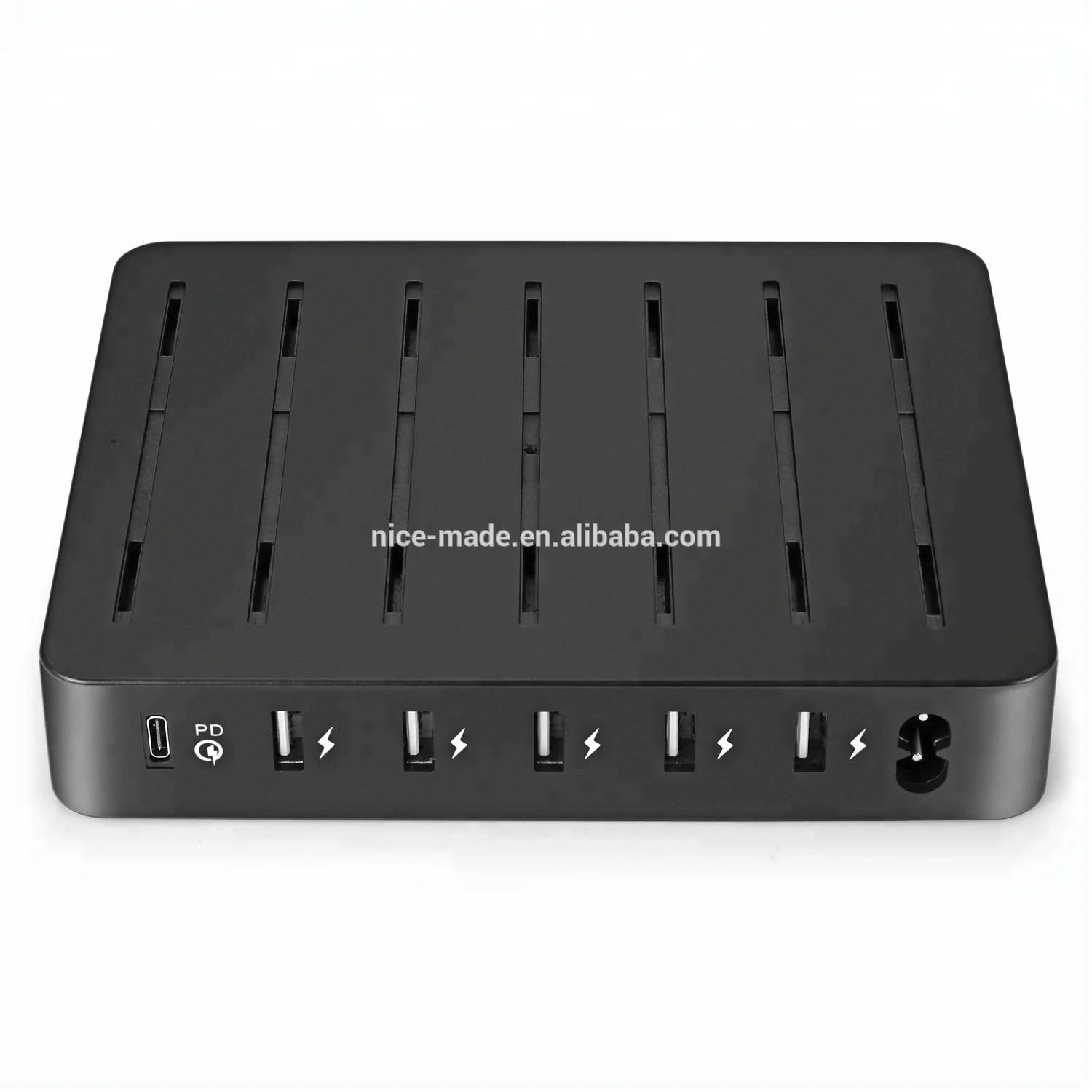 

90W 6 Port USB Charging Docking For Type C Mobile Notebook