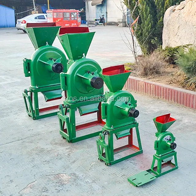 Commercial Grain Grinder,Corn Wheat Flour Grinding Machine,Spice Powder