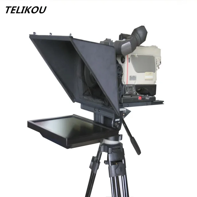 

TELIKOU 19 inch Telecast Broadcast TV station Teleprompter, N/a