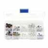 250 Pcs 10 Models Tactile Push Button Switch Micro Switch for Car Remote Control