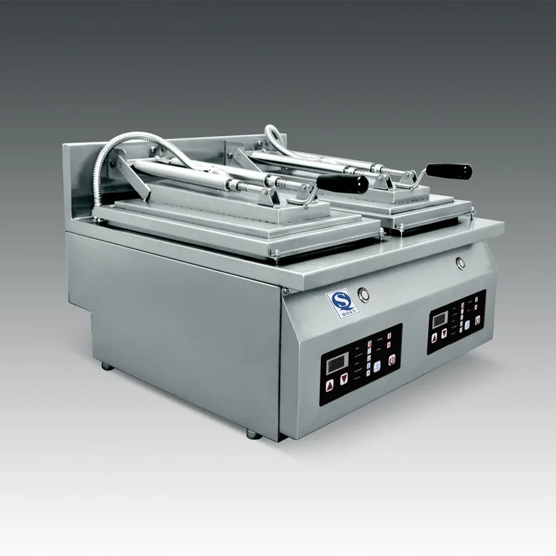 Gyoza Dumpling Cooker Grill/Pan/Fryer Japanese  commercial table top dumpling fryer gyoza frying machine