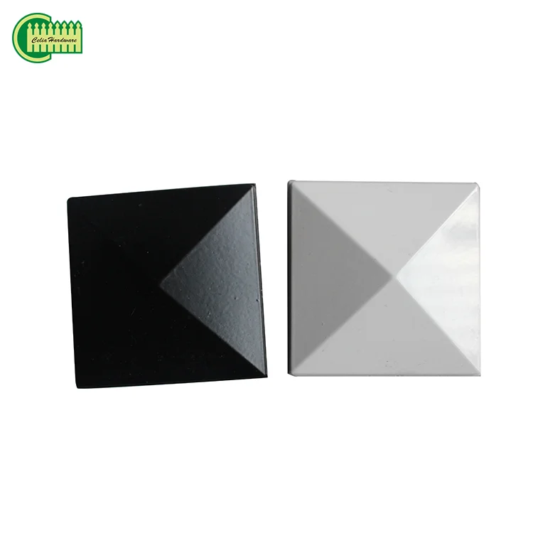 Metal Aluminum Pyramid Decorative Fence Post Caps Buy Pyramid