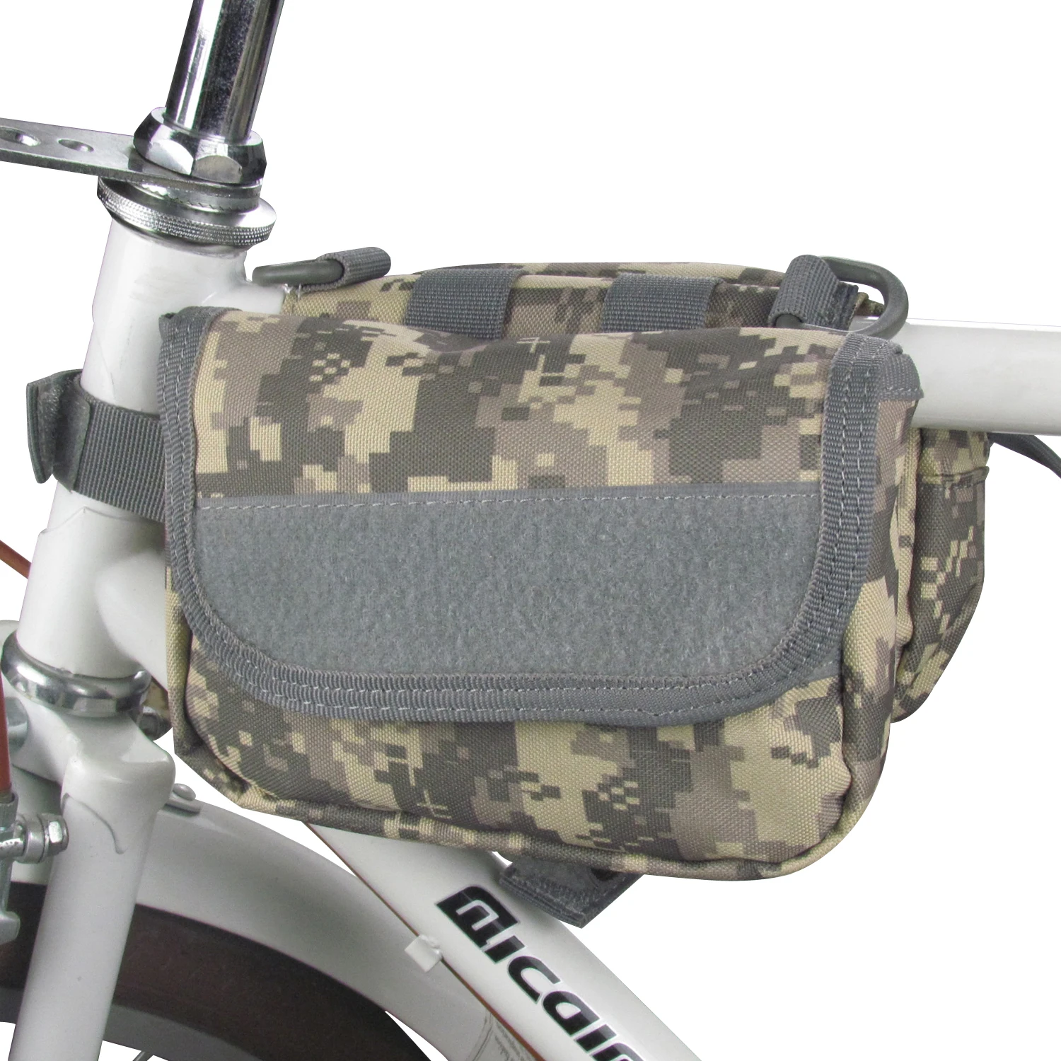 camo bike frame bag