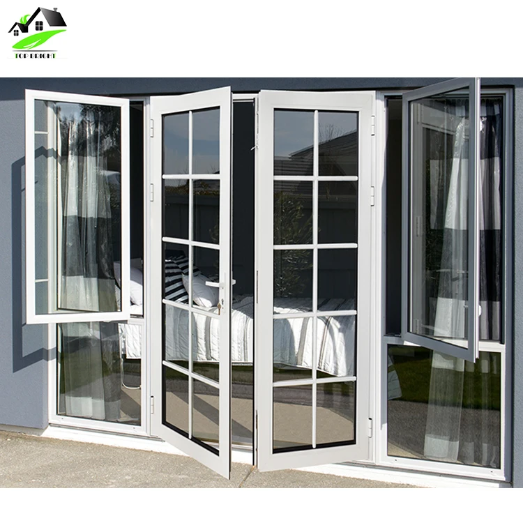 2017 New Design Double Glass Exterior Aluminium Out Swing Commercial Steel French Doors Buy Double Glass Doors Exterior French Doors Swing Doors