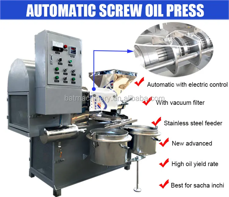 Good Price Algae Almond Oil Extraction Machine 9 Bolt Oil Expeller