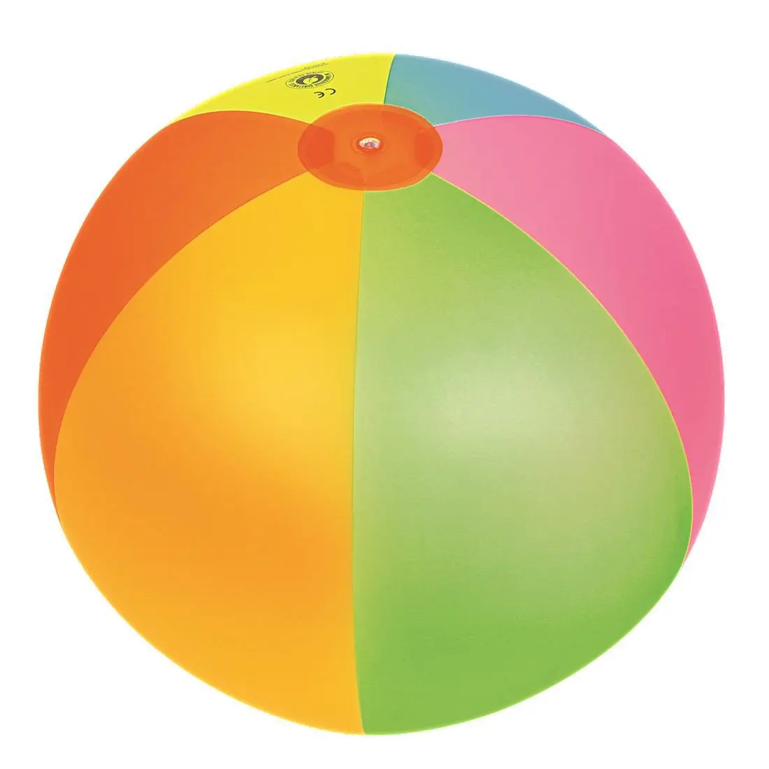 Giant Beach Ball - Huge Inflatable 48" Beach Ball - Jumbo Fun Sized