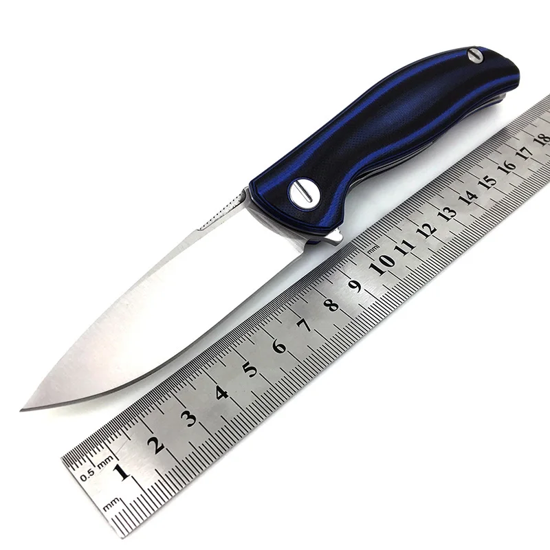 

Tactical Folding Knife Of Cronidur30 EVO Blade G10+Steel Handle knives