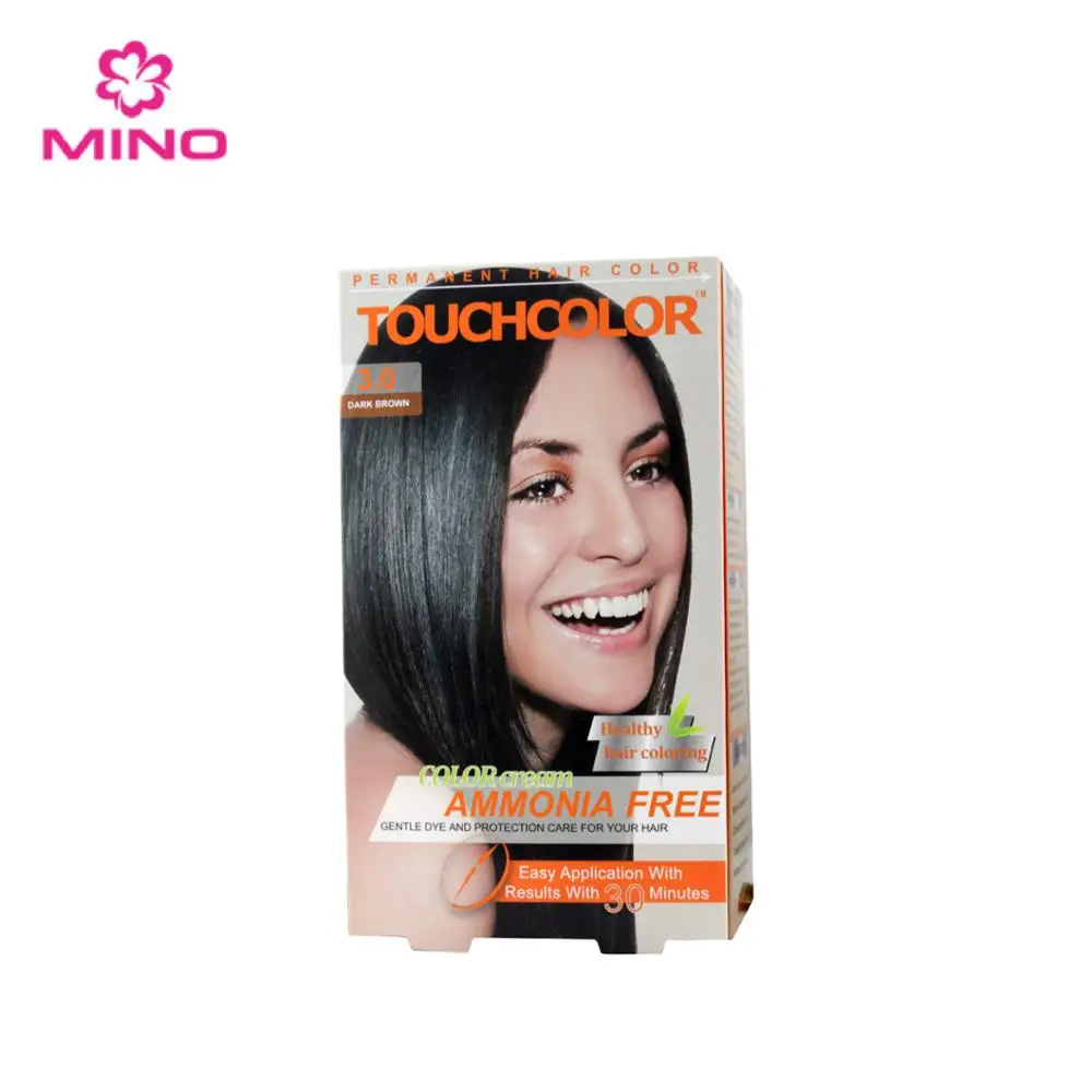 Private Label Permanent Dark Brown Hair Dye Without Ammonia Buy