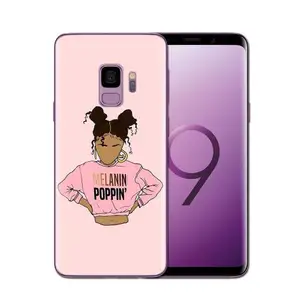2bunz Melanin Poppin Aba Cases For Coque Samsung Galaxy S8 S9 S10 Plus Lite Note 8 9 A8 Plus 2018 A5 A6  Plus J3 J4 2018 Cover