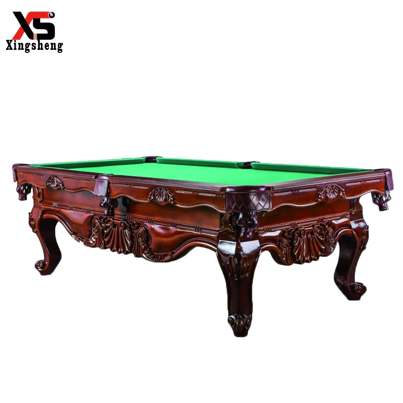 

factory products high grade billiard carving snooker pool table